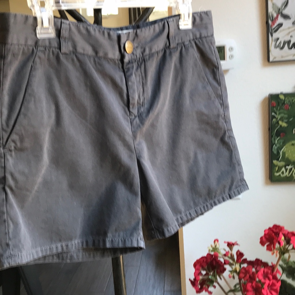 Current/Elliott Shorts Nwots Slate Blue Cotton